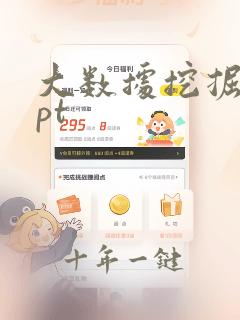 大数据挖掘 ppt