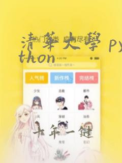 清华大学 python