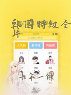 韩国特级全黄大片