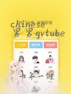 chinese男男gvtube