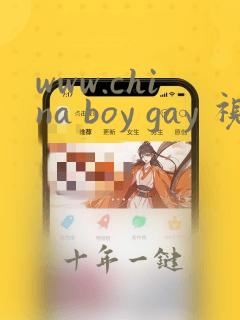 www.china boy gay 视频网站
