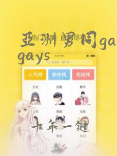 亚洲男同gaygays