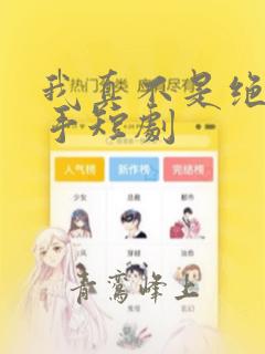 我真不是绝世高手短剧