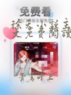 徐天小说主角全文免费阅读