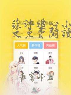 苏沐追心小说全文免费阅读