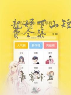 龙婿下山短剧免费全集