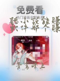 听小说能赚钱的软件哪个赚得多