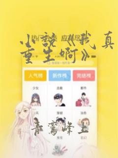 小说《我真没想重生啊》