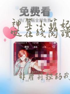 神算小萌妃超凶哒在线阅读全文免费