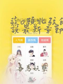 苏o顾北弦的小说最新章节免费阅读
