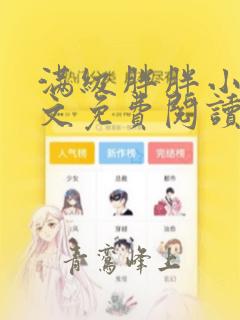 满级胖胖小说全文免费阅读无弹窗