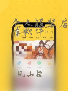 个人服装店进销存软件