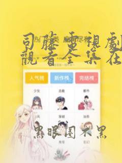 司藤电视剧免费观看全集在线播放