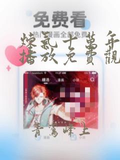 炼气十万年在线播放免费观看全集