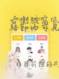右侧腋窝低回声结节内可见血流信号