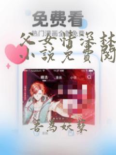 父女情深林秋婷小说免费阅读
