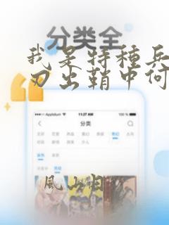 我是特种兵之利刃出鞘中何晨光