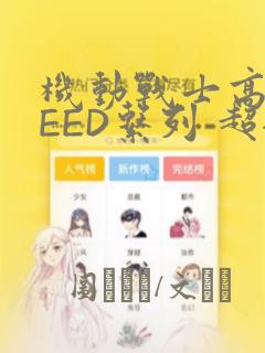 机动战士高达SEED系列 超全集：结局+番外