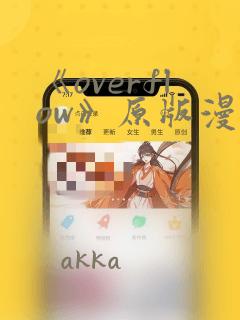 《overflow》原版漫画