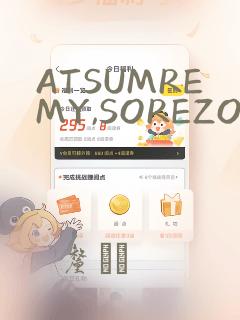 ATSUMREMY,SOREZOREMY