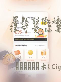 居然说傲娇的我很可爱,你是认真的吗?：结局+番外