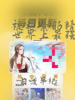 被遗弃的精灵是世界上最强最可爱的!：结局+番外