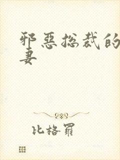 邪恶总裁的替身妻