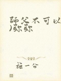 师父不可以(限)弥弥