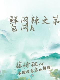 鲜网辣文第二书包网h