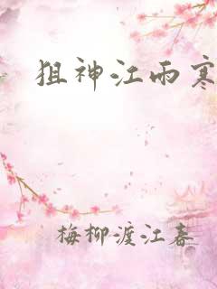 狙神江雨寒