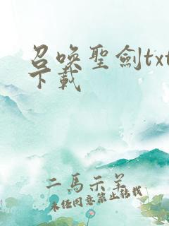 召唤圣剑txt下载