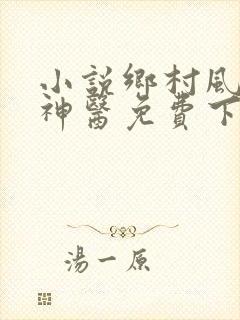 小说乡村风流小神医免费下载全文