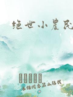 绝世小农民小说