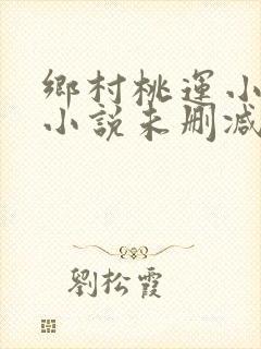 乡村桃运小神医小说未删减版