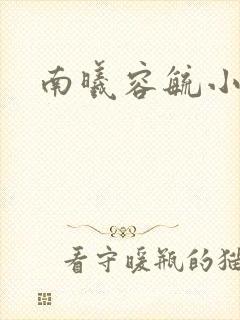 南曦容毓小说