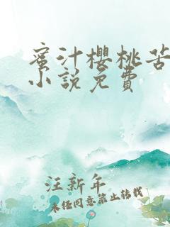 蜜汁樱桃苦咖啡小说免费