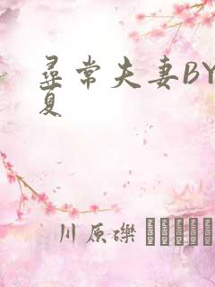 寻常夫妻BY写夏