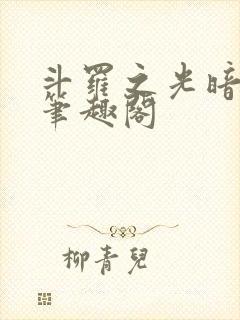 斗罗之光暗之刃笔趣阁