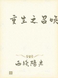 重生之召唤无敌