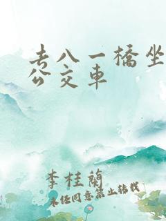 去八一桥坐几路公交车