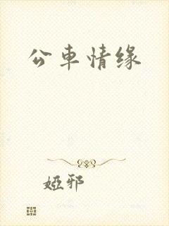 公车情缘