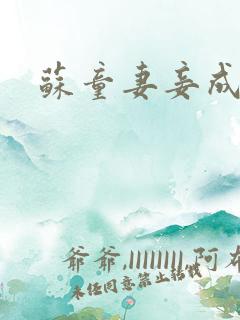 苏童妻妾成群