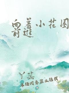 向着小花园深处前进