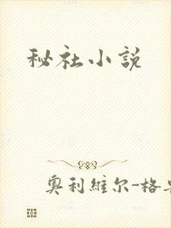 秘社小说