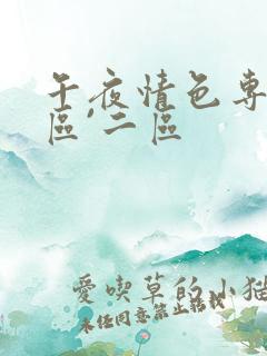 午夜情色专区一区`二区