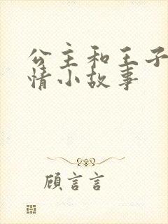 公主和王子的爱情小故事