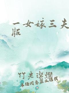 一女嫁三夫完整版