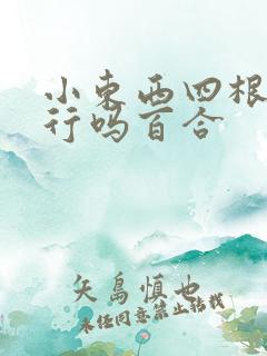 小东西四根手指行吗百合