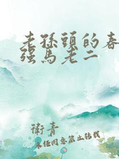 老孙头的春天马强马老二