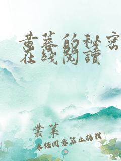 黄蓉的秘密小说在线阅读